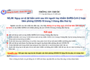 Nguy cơ dị tật bẩm sinh sau khi người mẹ nhiễm SARS-CoV-2 hoặc tiêm phòng COVID-19 trong 3 tháng đầu thai kỳ